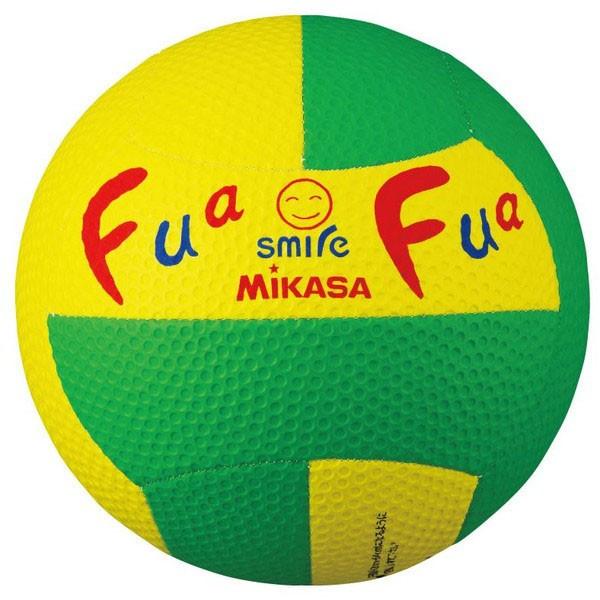 [Mikasa]ミカサファファスマイルドッジ 2号球(FFD2YG)(00)イエロー/グリーン[取寄商品]
