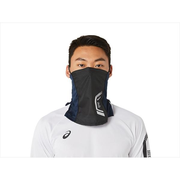 [asics] アシックス LIMO (R) フェイスネックゲーター (3033B595) (400) ミッドナイト