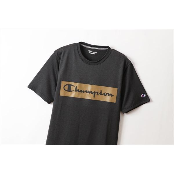 【1点までメール便可】 [Champion]チャンピオン C ベイパー Tシャツ (C3-RS303)(090) ブラック[取寄商品]｜aspo｜03