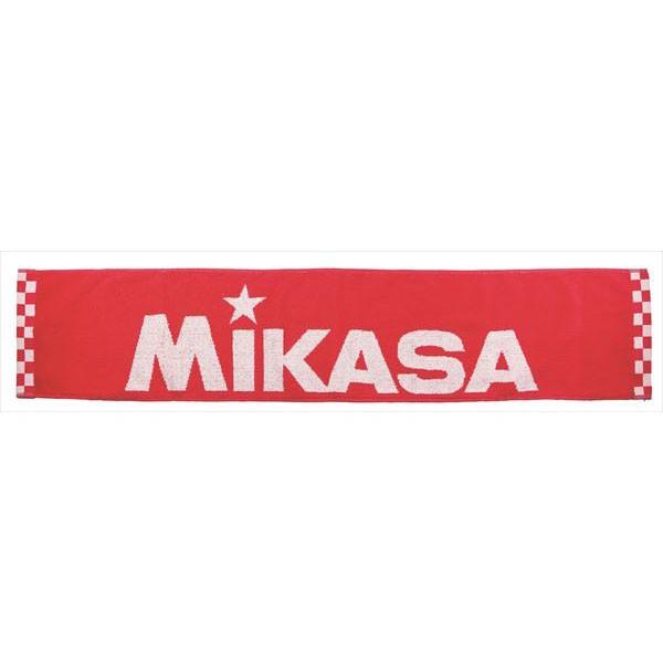 [MIKASA]ミカサ タオルマフラー (AC-TL101A-R) レッド[取寄商品]｜aspo