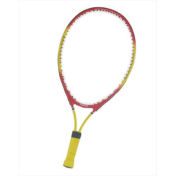 [サクライ貿易] JR用硬式テニスラケット  (CAL-21-3) レッド×イエロー[取寄商品]｜aspo