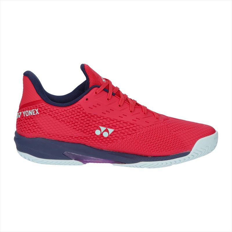 [YONEX]ヨネックス レディーステニスシューズ オールコート用 パワークッションアドアクセルウィメンAC (SHTAALA)(496) サンセットレッド[取寄商品]_3