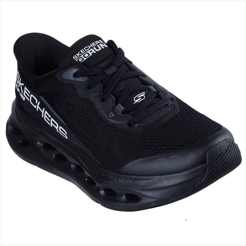 スケッチャーズ　スリップインズ　ブラック ショートゴムブーツ　23cm SKECHERS 手を使わずにスッと履ける スケッチャーズ スリッポン