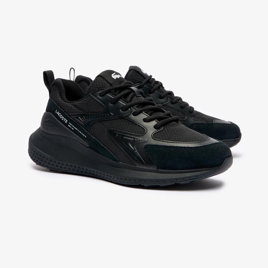 LACOSTE [LACOSTE]ラコステ メンズ シューズ L003 EVO 124 3 SMA (47SMA0121)(02H)ブラック ...