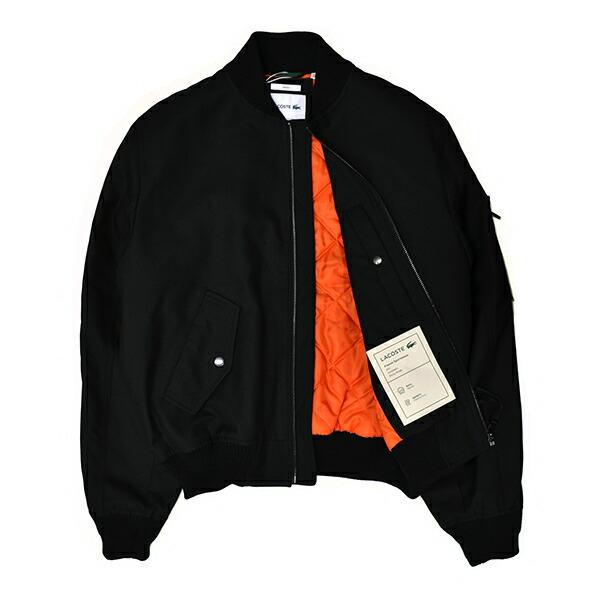 ラコステ リブキルティングボンバージャケット MA-1 XL ラコステ リブ