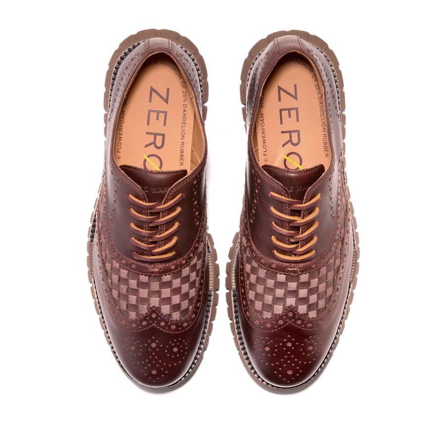 [COLE HAAN]コール ハーン メンズシューズ ゼログランド リマスタード ウィングチップオックス ラインド (C39305) スコッチ ...