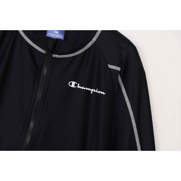 [Champion]チャンピオン キッズ ラッシュガード (CK-XS404)(090) ブラック｜aspo｜02