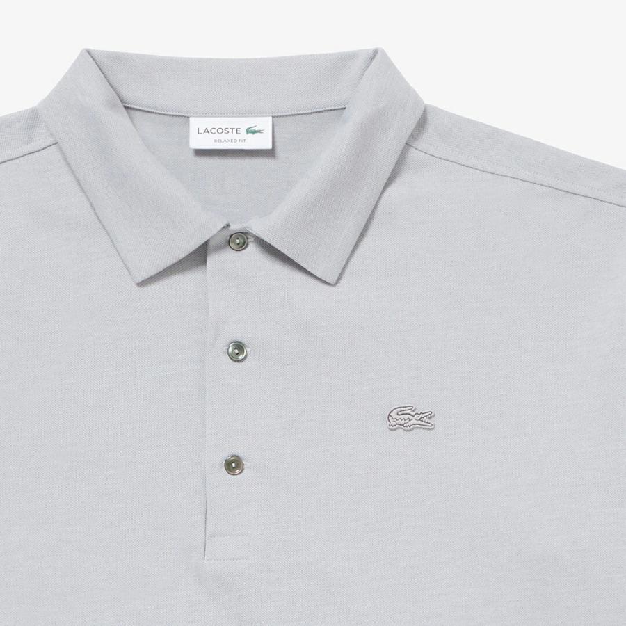 LACOSTE（ラコステ） メンズ ウェア サマーウール 鹿の子地ポロシャツ