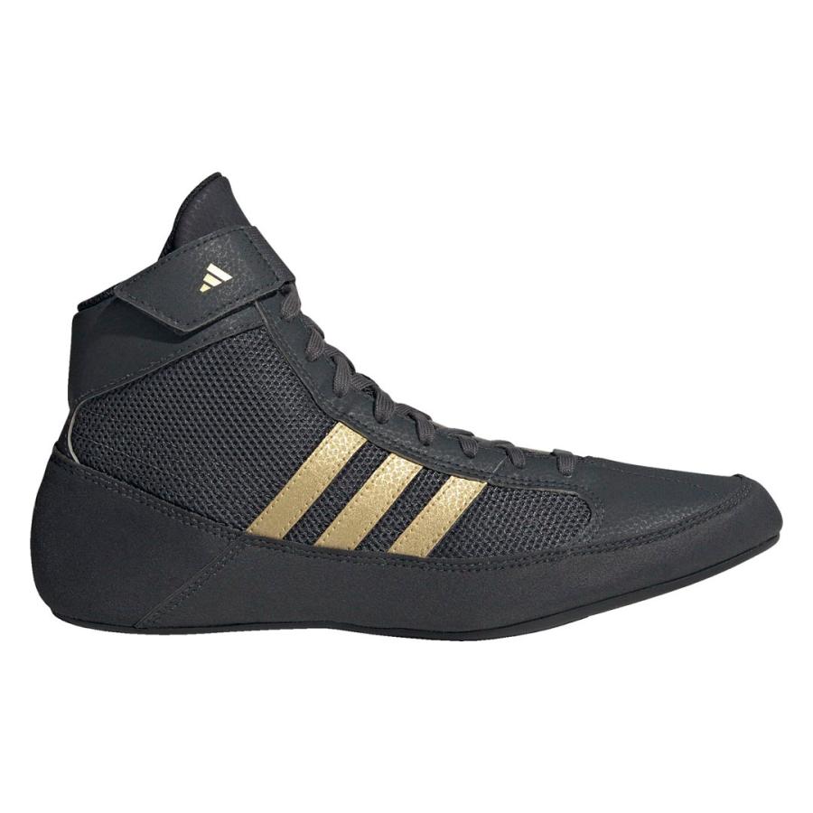 adidas レスリングシューズ 黒/金 adidas（アディダス） レスリングシューズ HVC (HP6869) グレー