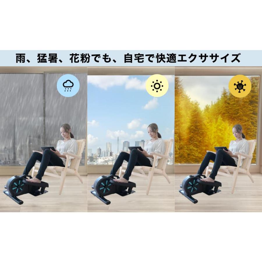 理学療法士監修】 エアロバイク ステッパー Aspiracion ｜ 静音