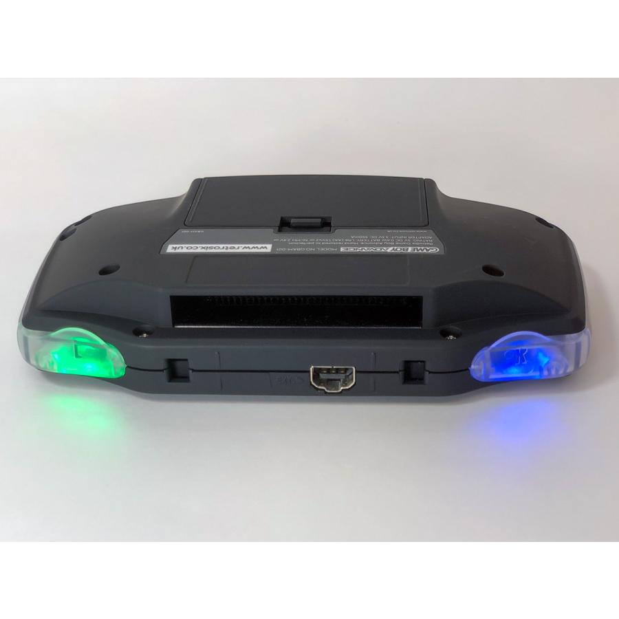 ゲームボーイアドバンス  RetroSix Funnyplaying IPS プレステージシリーズ　マットブラックｘCleanLght(LED)SFC風　バッテリー内蔵 送料無料 |  | 06
