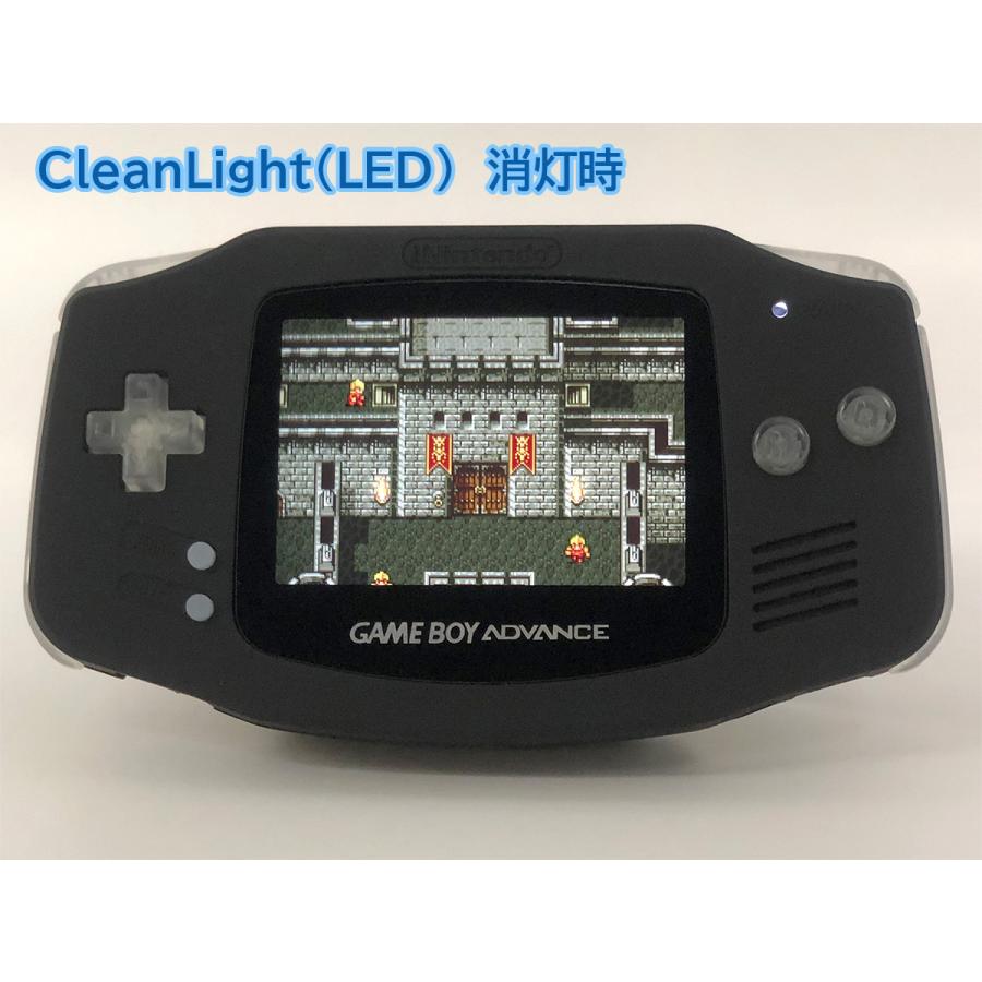 ゲームボーイアドバンス RetroSixプレステージカスタム Funnyplaying IPS マットブラックｘCleanLght(LED)青+バッテリー内蔵可能 送料無料 |  | 01