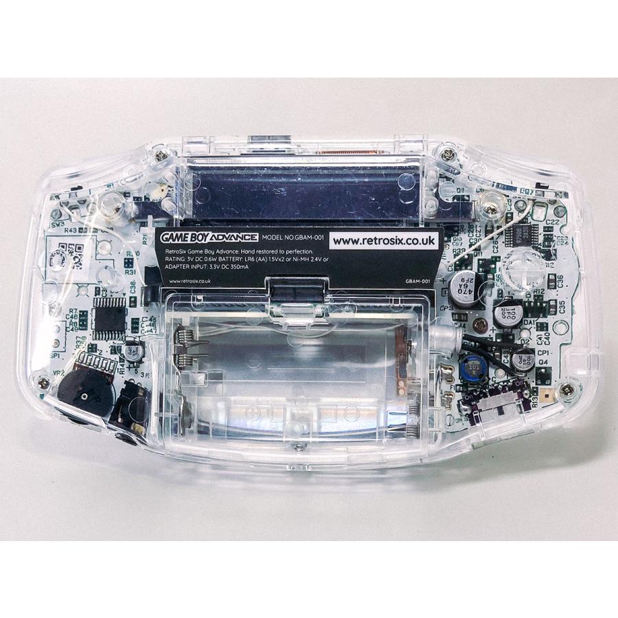 ゲームボーイアドバンス RetroSixプレステージカスタム クリスタルシリーズ　Funnyplaying IPS クリスタルクリア 送料無料 |  | 02