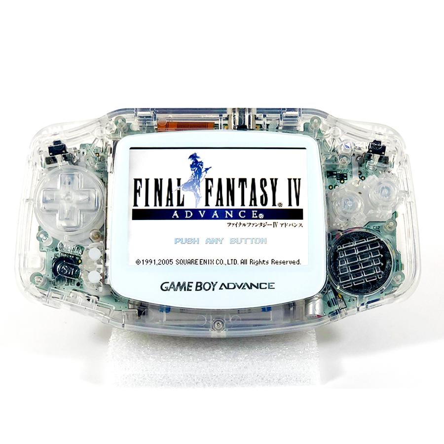 ゲームボーイアドバンス  RetroSix フルカスタム Funnyplaying IPS プレステージシリーズ　クリスタルクリアｘCleanLight(LED)白　バッテリー内蔵可能　送料無料 |  | 02