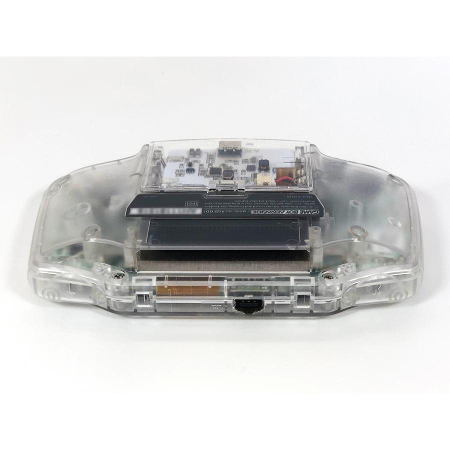 GBAフルカスタム Funnyplaying IPS液晶 正規品 クリアーシェル オーディオアンプ+ノイズ除去+USB type-c バッテリー内蔵 送料無料 |  | 04