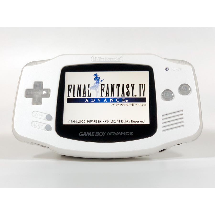 ゲームボーイアドバンス RetroSixプレステージカスタム Funnyplaying IPS パールホワイトｘCleanLght(LED)SFC風+バッテリー内蔵 送料無料 |  | 02