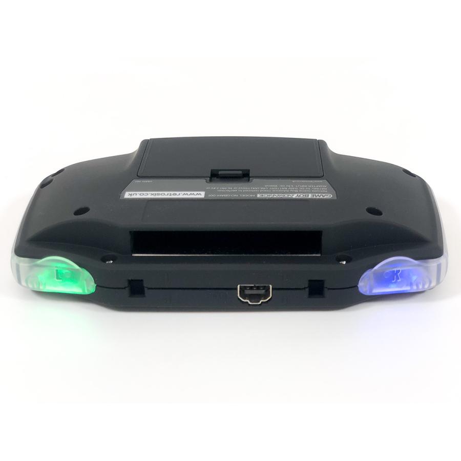 ゲームボーイアドバンス  RetroSix フルカスタム Funnyplaying ITA TFT プレステージシリーズ　マットブラックｘCleanLght(LED)SFC風　+バッテリー内蔵 送料無料 |  | 05