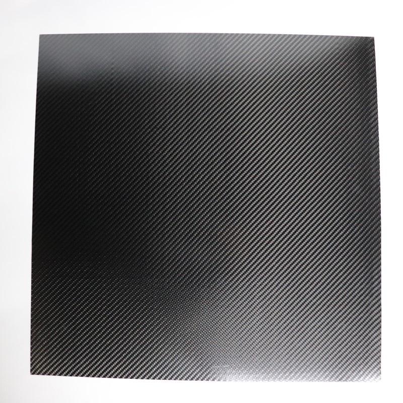 CFRP製板 ドライカーボン 平板 約500×500×t=0.22(mm) : アスクエイツ
