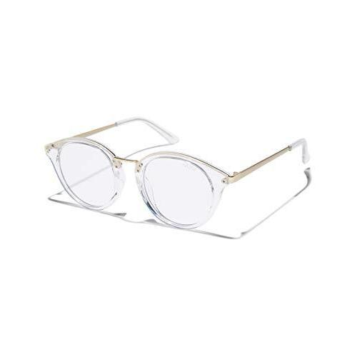 Quay Australia サングラス レディース キーオーストラリア サングラス レディース Gotta 似合う顔の形を選ばないウェリントンタイプの サングラス リモートワークやpu用 おしゃれ眼鏡として最適なモデル A B07rv24x87 2601 Quay Run Uvカット おしゃれ ブルーライト