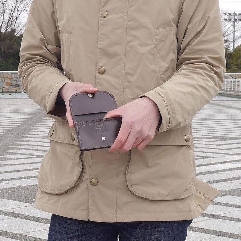 ホワイトハウスコックス S1751 ボタン付き名刺入れ ハバナ S1751 ボタン付き名刺入れ ハバナ レザー