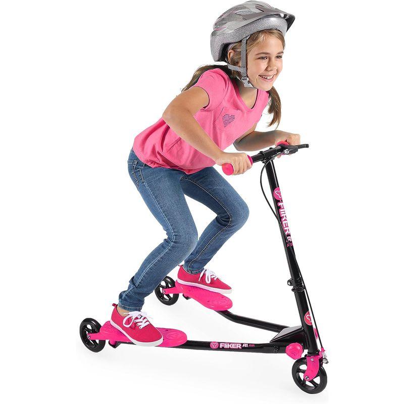 Yフリッカー A1 エアー ブラック/ピンク 100675 A1 エアー ブラック/ピンク