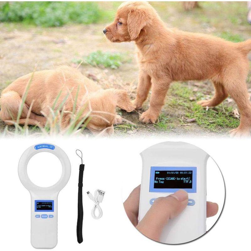 マイクロチップリーダー、Rfid 134.2Khz LCD IDマイクロチップ動物リーダーハンドヘルドペットスキャナー動物IDリーダー Rfid 2Khz LCD IDマイクロチップ動物リーダーハンドヘルドペットスキャナー動物IDリーダー