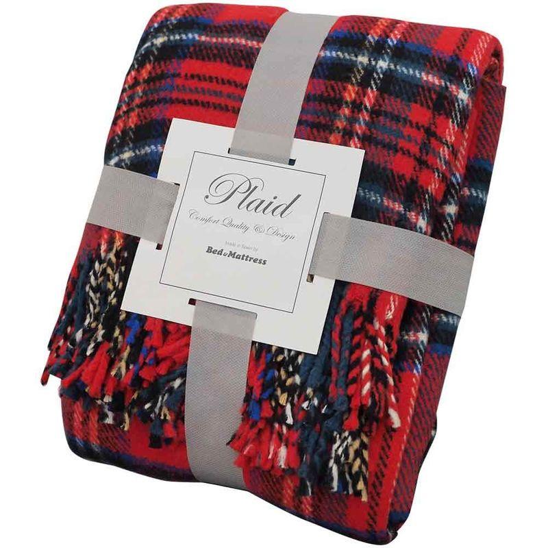 ベッドアンドマットレス ブランケット 大判 スペイン製 毛布 ひざ掛け ベッドカバー ソファーカバー NEPAL 150×200(cm) 8