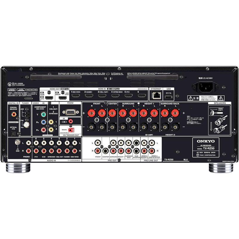 （新品,未開封） ONKYO TX-RZ50 ブラック 9.2-Channel THX Certified AV Receiver 【2698310384】(94294円)