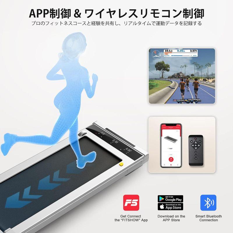 TOPUTURE ルームランナー 電動 ランニングマシン APP連動 多機能 薄型 時速1~10km 広幅走行面トレーニングジム ウォーキン ルームランナー 電動 ランニングマシン APP連動 多機能 薄型 時速1 10km 広幅走行面トレーニングジム ウォーキン