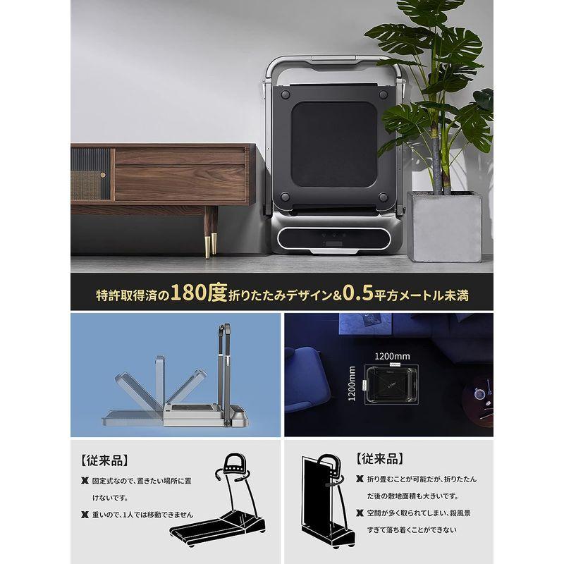 新作マット・カーペット KingSmith WalkingPad R2 ルームランナー ウォーキングマシン ランニングマシン スミスマシン 120分走行 電動 ルー 【L1633672046】(57090円)