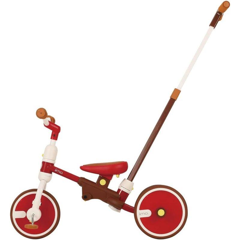 エム・アンド・エム iimoスイッチバイク レッド 1064 カジキリ押棒三輪車 三輪車 トレーニングバイク イイモ 3WAY 3in1 1 エム アンド iimoスイッチバイク レッド カジキリ押棒三輪車 三輪車 トレーニングバイク イイモ 3WAY 3in1