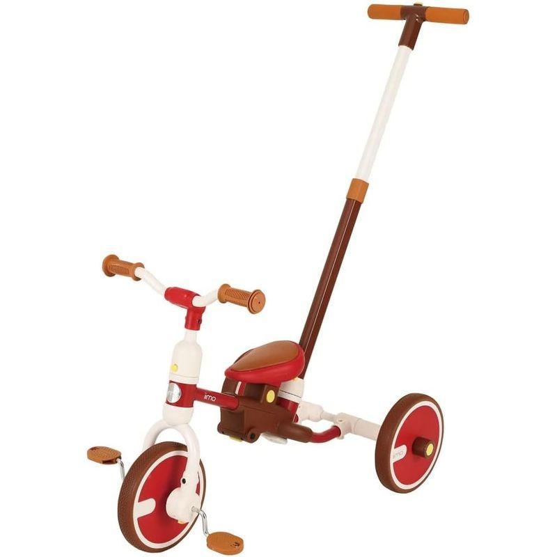 エム・アンド・エム iimoスイッチバイク レッド 1064 カジキリ押棒三輪車 三輪車 トレーニングバイク イイモ 3WAY 3in1 1 エム アンド iimoスイッチバイク レッド カジキリ押棒三輪車 三輪車 トレーニングバイク イイモ 3WAY 3in1