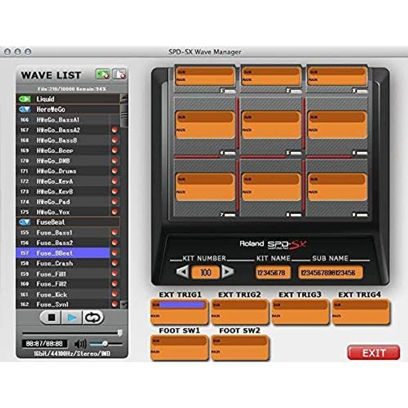 Roland ローランド サンプリングパッド SPD-SX