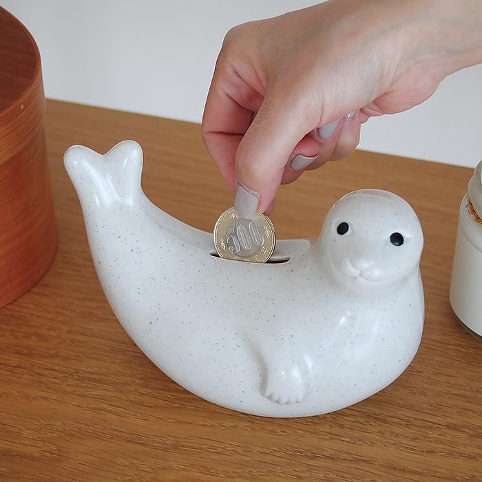 貯金箱 アザラシ Seal Piggy Bank : ASSEMBLAGE - 通販 - Yahoo