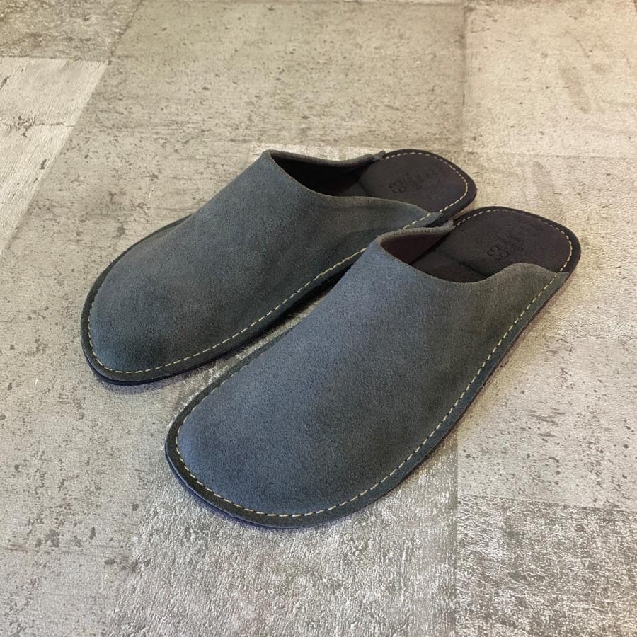 63 ロクサン ベロアスリッパ GY/L | 