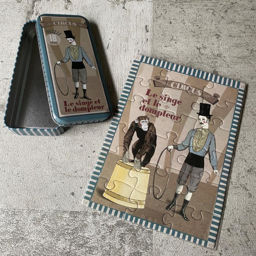 パズル londji・ロンジ PUZZLE CIRCUS・18pieces 18×13cm : ASSEMBLAGE - 通販