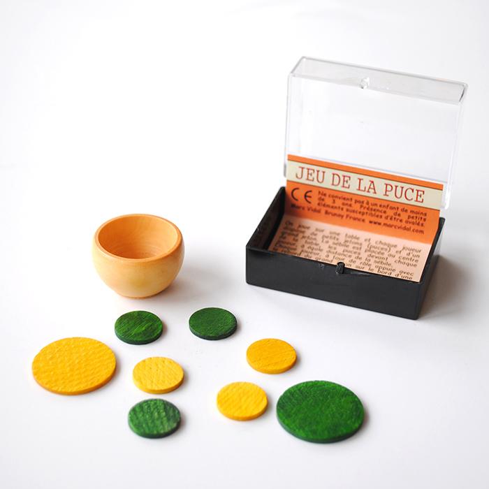 木製玩具 Marc Vidal -Brunoy France- / JEU DE LA PUCE | 