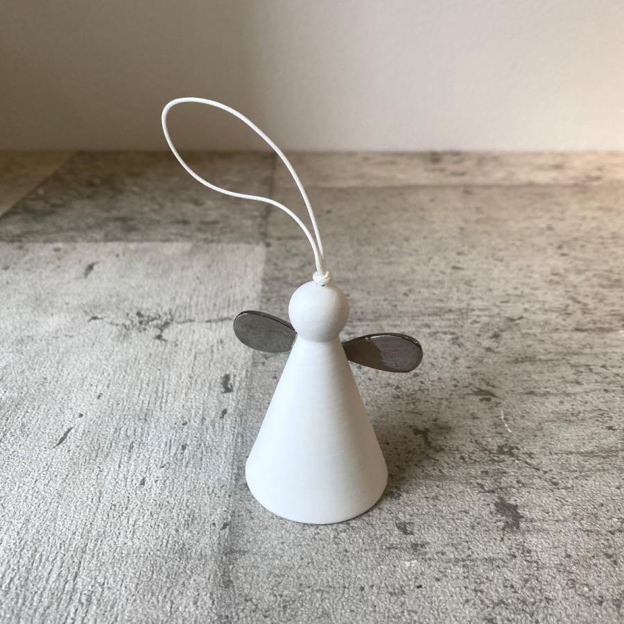 エンジェル Bell angel silver wings 天使の陶器 鈴 音のなる置物 エンジェル 天使 rader レダー シルバー |  | 04
