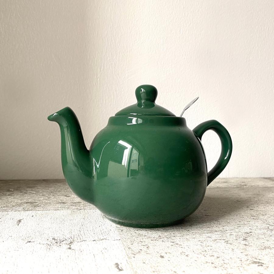 THE LONDON POTTERY COMPANY ファームハウスティーポット2CUP/600ml・green 1082