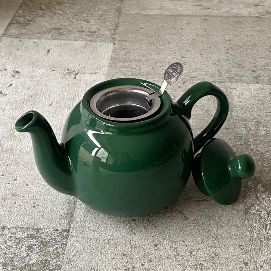 THE LONDON POTTERY COMPANY ファームハウスティーポット2CUP/600ml・green 1082