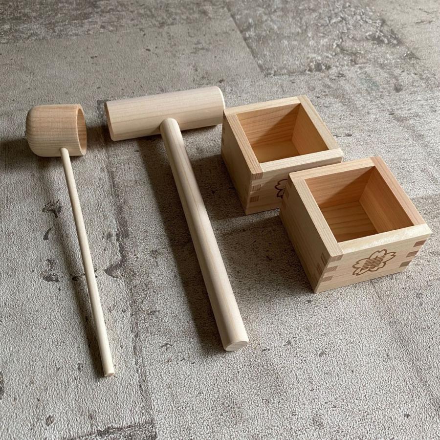 ミニ鏡開きセット 櫻守 / 5勺木枡2つ付き : ASSEMBLAGE - 通販