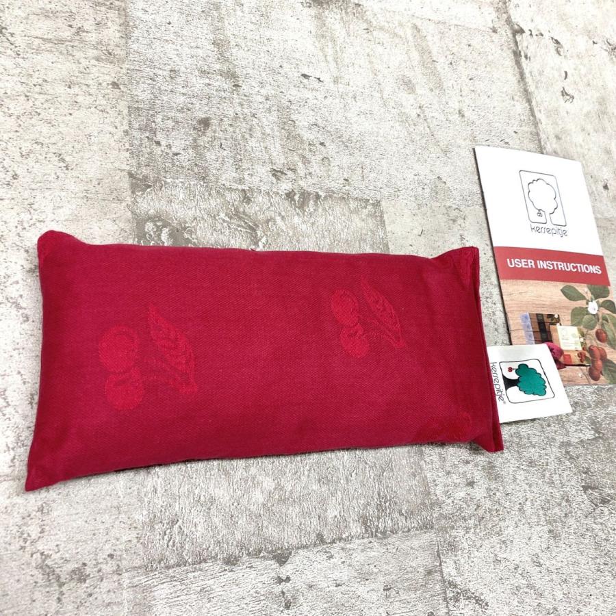 WARMTH PILLOW PICOLO SHORT cherry / THE ORIGINAL CHERRY PILLOW チェリーストーンピロー ピッコロショート｜assemblage-online