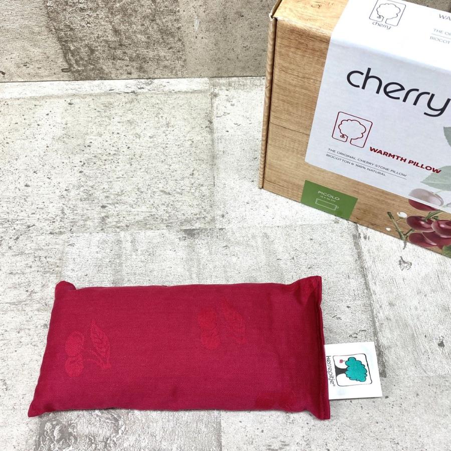 WARMTH PILLOW PICOLO SHORT cherry / THE ORIGINAL CHERRY PILLOW チェリーストーンピロー ピッコロショート |  | 01