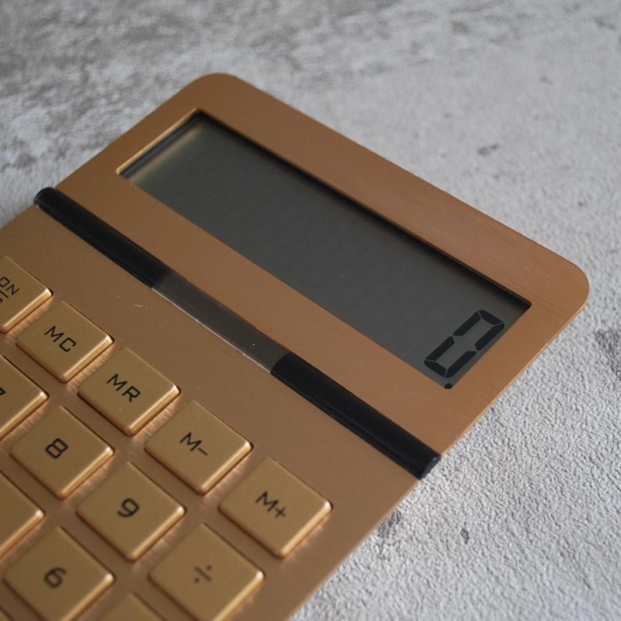 電卓 ゴールドの電卓 gold / 10Digits Ingot Calculator : ASSEMBLAGE