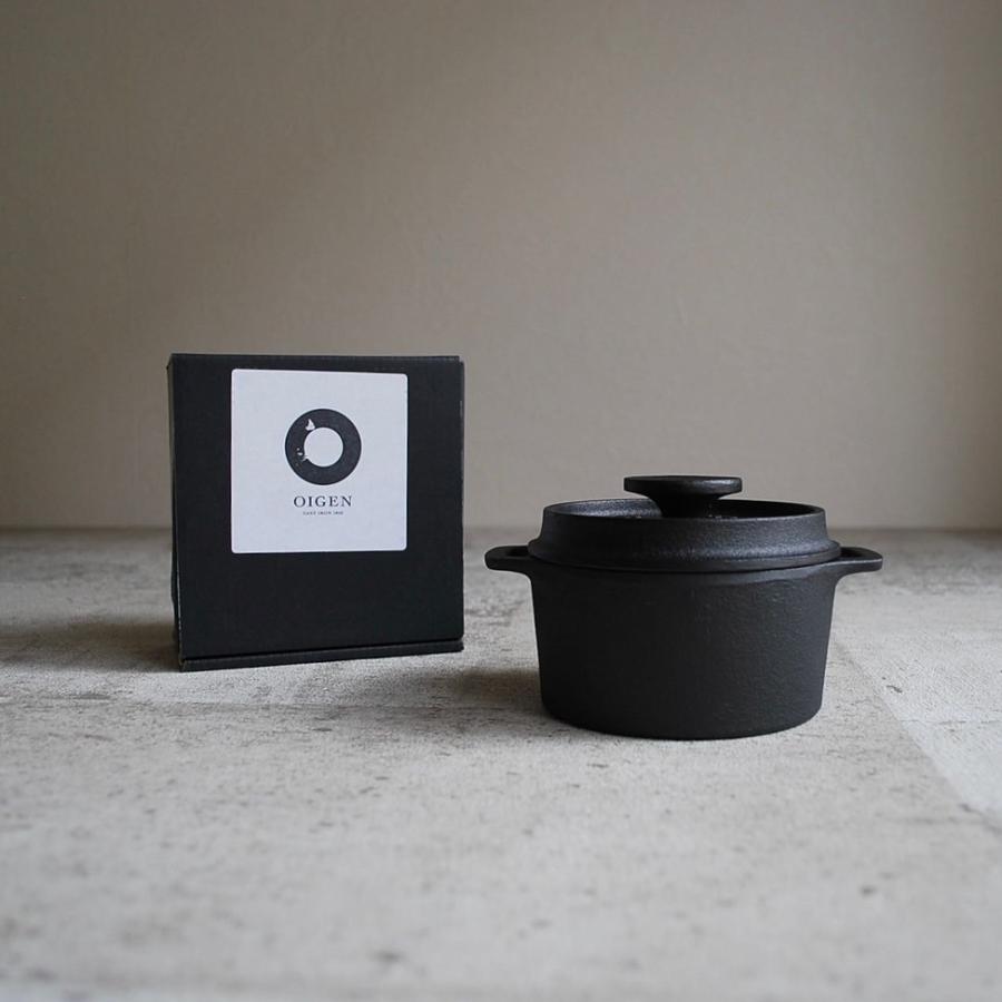 OIGEN ココット キャセロール ラウンド 南部鉄器 ココット