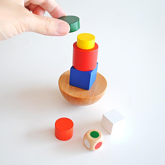 木製玩具 クレイジータワー / Marc Vidal -Brunoy France- / La Tour FOLLE |  | 03