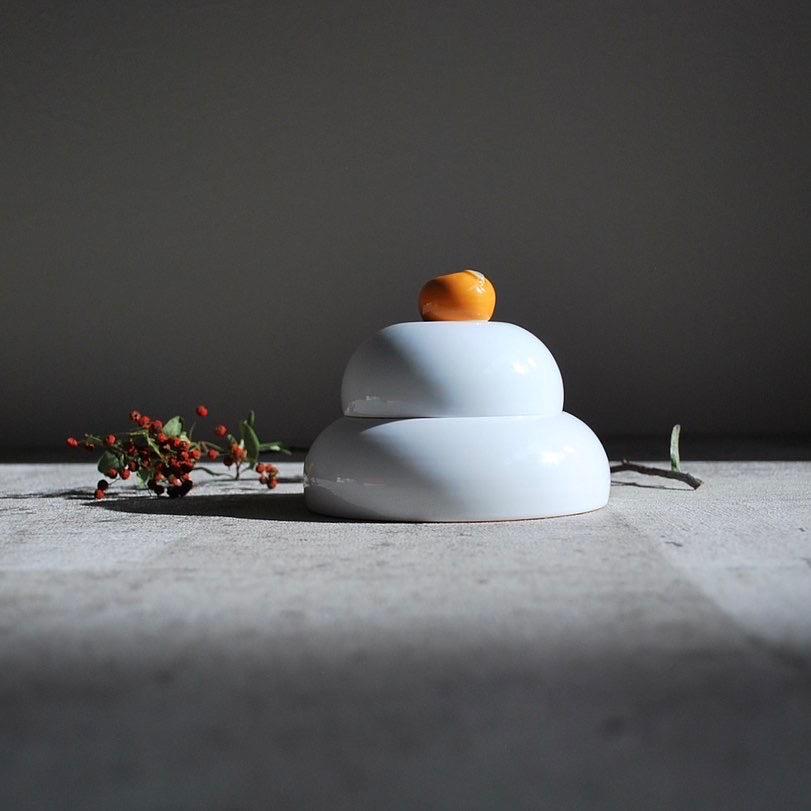 器になる鏡餅 | 