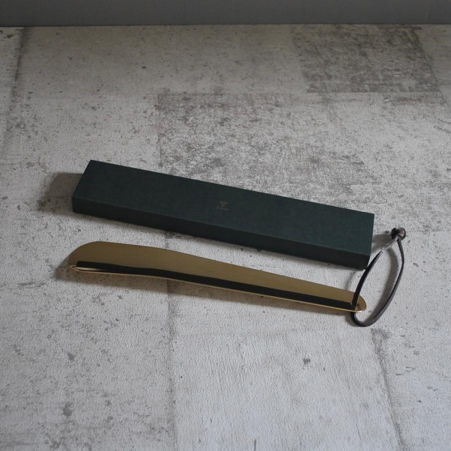 Brass Shoe Horn シューホーン　靴ベラ　真鍮 |  | 01