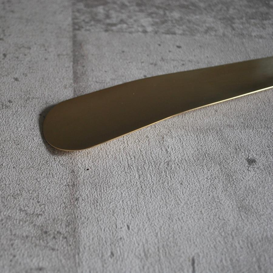 Brass Shoe Horn シューホーン　靴ベラ　真鍮 |  | 02