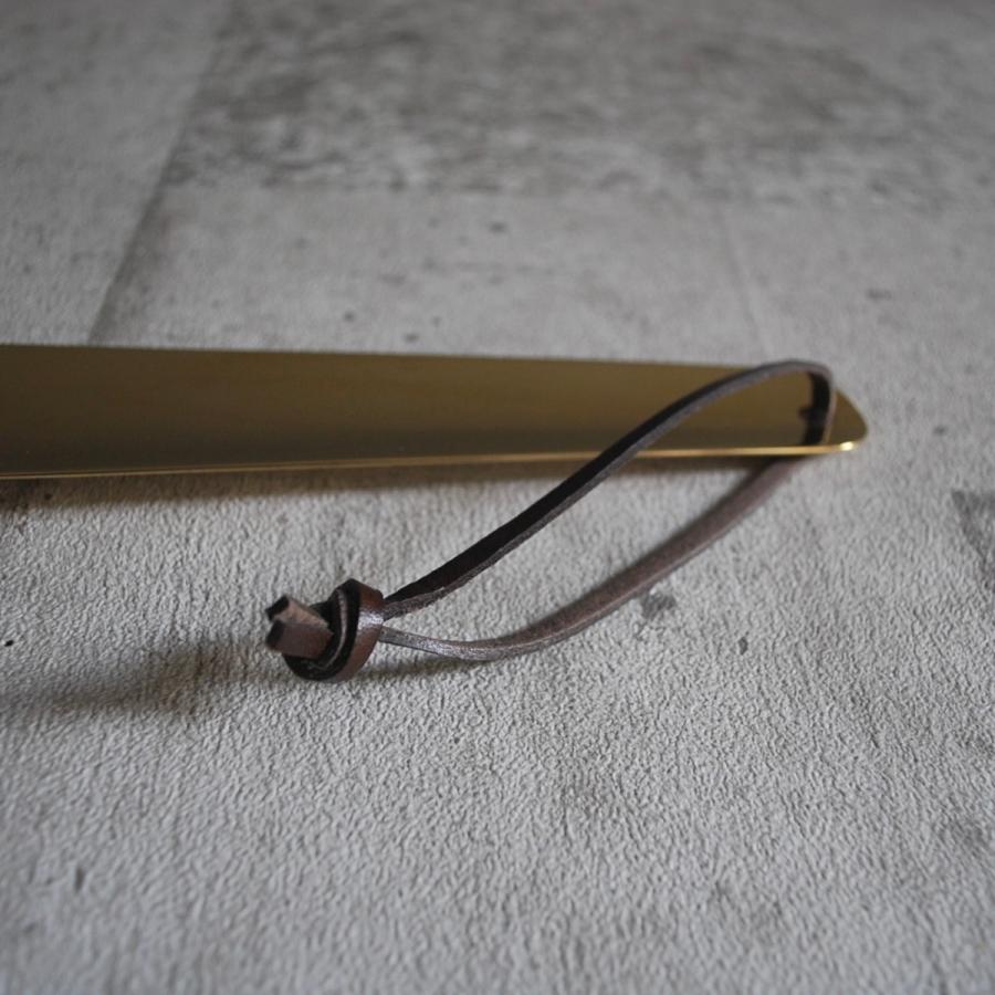 Brass Shoe Horn シューホーン　靴ベラ　真鍮 |  | 03